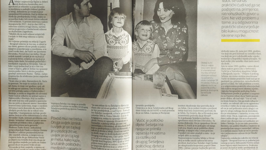 USTAŠA PLENKOVIĆ NARUČIO LIČNE UVREDE PROTIV PREDSEDNIKA SRBIJE Ustaša se bedno sveti zbog Vučićeve borbe za istinu o Jasenovcu! (FOTO)