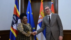 OVO JE IZUZETNO VAŽAN KORAK U JAČANJU ODNOSA DVE ZEMLJE Predsednik Vučić poželeo dobrodošlicu ministarki spolјnih poslova Kralјevine Esvatini (FOTO)