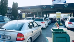 VELIKA GUŽVA NA HORGOŠU Naoružajte se strpljenjem, vozila čekaju po nekoliko sati