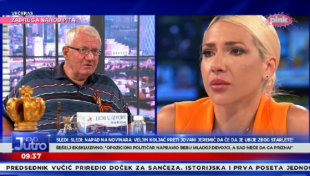 ŠEŠELJ IZAZVAO BURU EMOCIJA Jovana Jeremić odmah briznula u plač - Pogodi me kad tako pričaš (VIDEO)