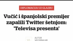 USTAŠA NE SME PRED VUČIĆEM NI DA PISNE Plenković panično nastavio da naručuje pljuvačke tekstove o predsedniku Srbije