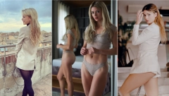 UOPŠTE JE NE DOTIČE ŠTO JE SVI NAPADAJU Prezgodna Italijanka se skinula skoro gola na Božić, muškarci odlepili (VIDEO)