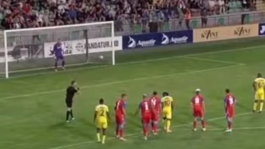 PUCALO NA SVE STRANE U TIRASPOLJU Čak dva penala dosuđena u meču potencijalnih rivala Crvene zvezde (VIDEO)