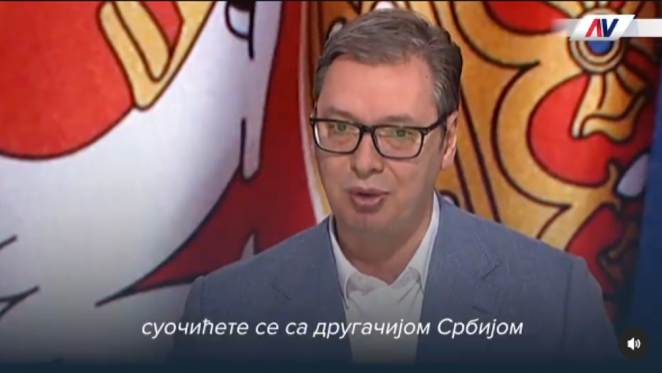 VUČIĆ ZAGRMEO: Suočićete se sa drugačijom Srbijom i sa drugačijim odgovorom (VIDEO)