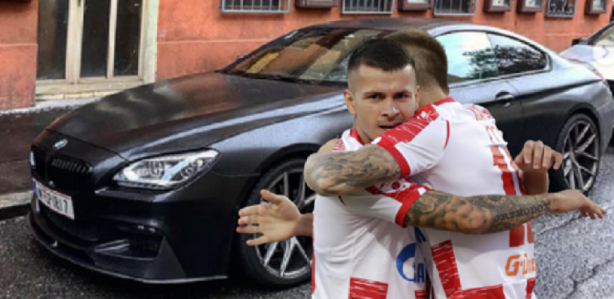 TETOVAŽE, SKUPA KOLA, LEPE ŽENE Bivši fudbaler Zvezde ima opasne "zverke" sa specijalnim tablicama, zgodna crnka ga uvalila u problem, a sada će igrati treću ligu (FOTO)