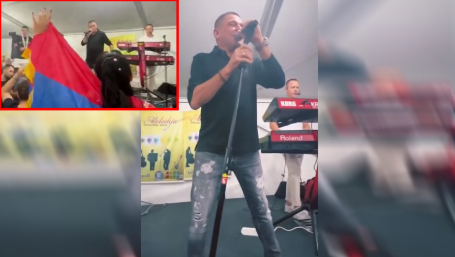 SRBUJ, MAKAR SLAMU JEO Baja Mali Knindža, Ljuba Aličić i Mitar Mirić napravili spektakl u Zemunu (VIDEO)