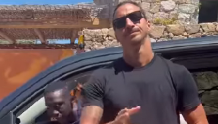 IBRAHIMOVIĆ SE POČASTIO Šveđanin šokirao navijače na instagramu
