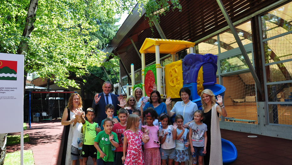 Renovirano igralište DKC „Majdan“ na Savskom vencu uz pomoć ambasade NR Kine