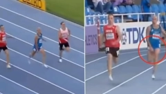 PONOS MU ISKOČIO USRED TAKMIČENJA Italijanski atletičar zbog bizarnog razloga trku završio na pretposlednjem mestu (VIDEO)