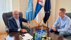 PONOS ZA SVOJ GRAD Vučevič ugostio najsavesnijeg Novosađanina