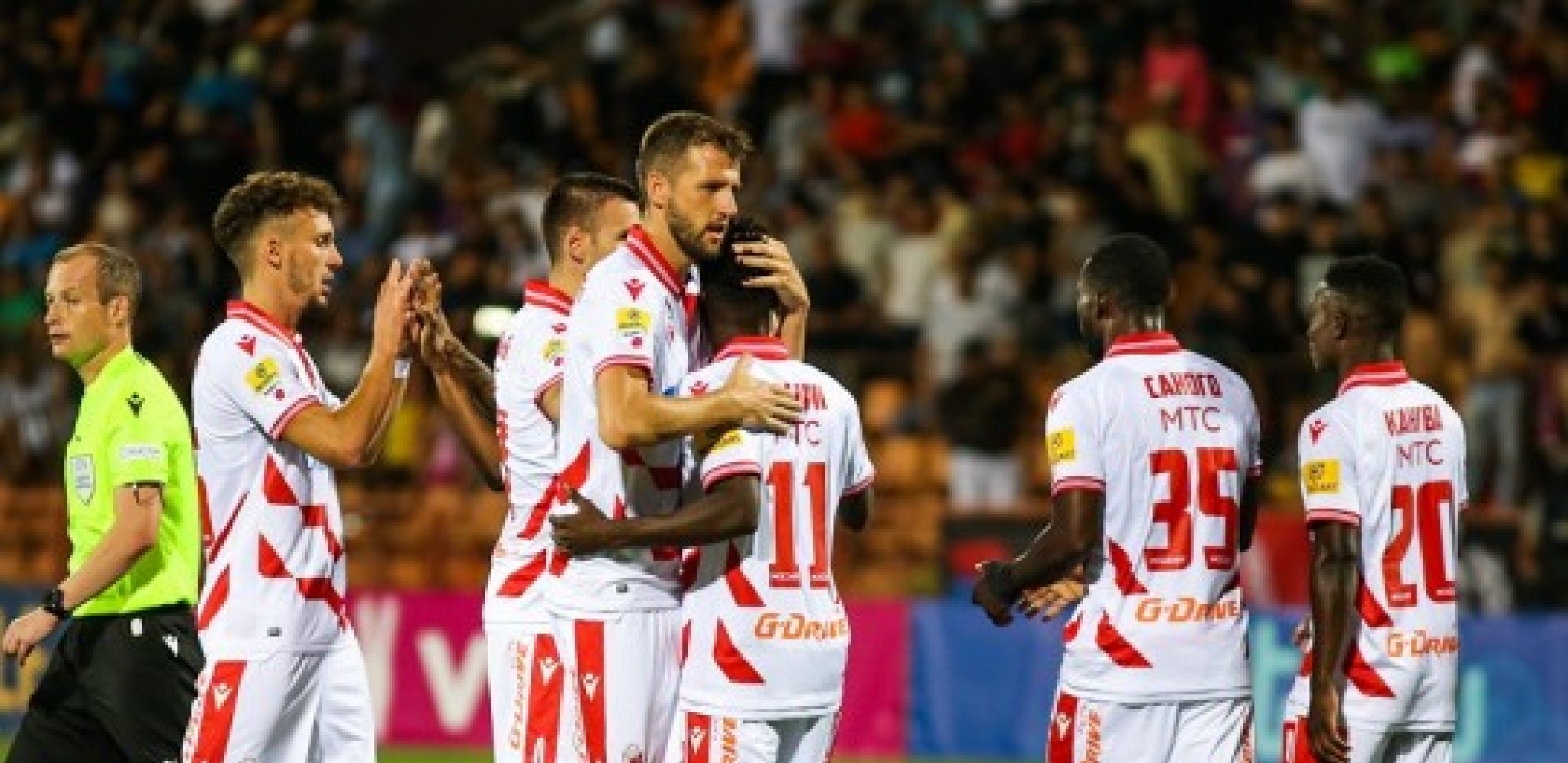 ZVEZDA U DRUGAČIJEM RUHU Crveno-beli u novoj garnituri napadaju Izraelce (FOTO)