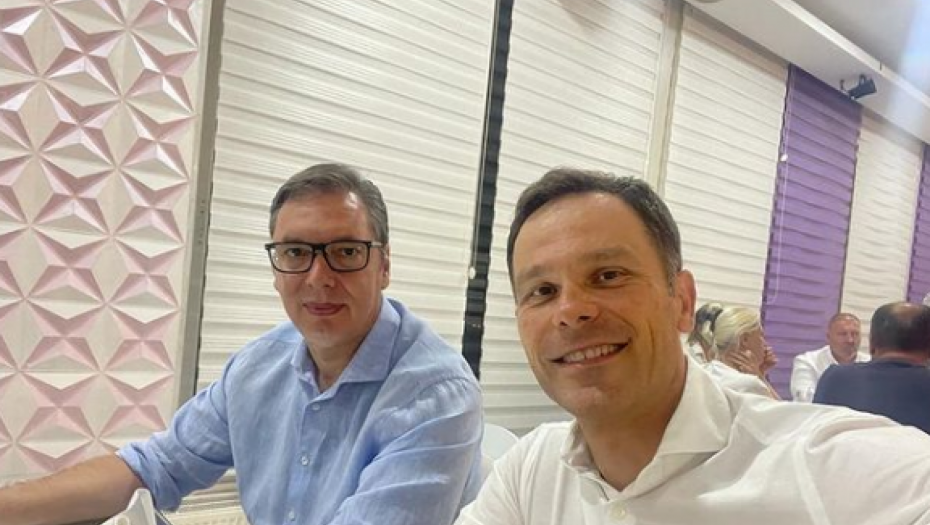 "OVO JE MOJ DRUG KADA JE VESEO!" Ministar Mali objavio fotografiju sa predsednikom Vučićem, otkrio razlog za slavlje (FOTO)