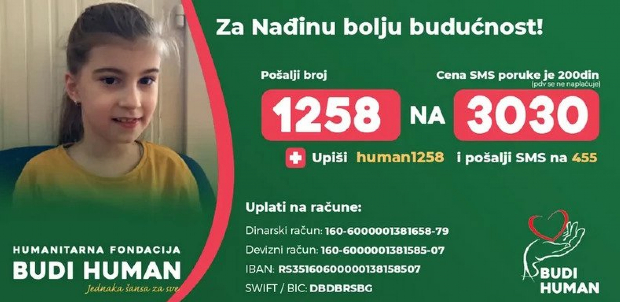 OVOM DETETU TREBA POMOĆ SVIH NAS! Mala Nađa(8) bila je zdava beba, a onda se samo "ugasila"