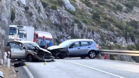 TEŽAK UDES KOD DUBROVNIKA Povređeno više osoba, na mestu nesreće intervenisali su i vatrogasci (VIDEO)