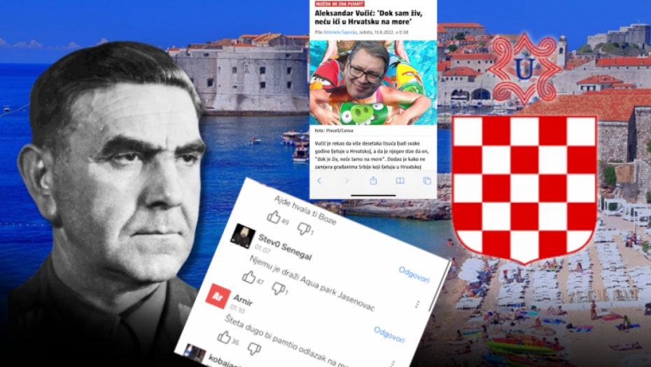 USTAŠKI GADOVI Pristalice poglavnika Plenkovića Jasenovac nazivaju akva parkom! (FOTO)