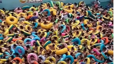 "JEDNOM SAM BIO I TO MI JE DOVOLJNO" Kineski bazeni su prava noćna mora za kupanje (VIDEO)