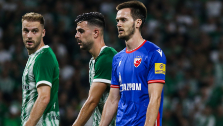 "DELIJE" U TRANSU Evo kako je Ivanić povećao prednost Zvezde protiv Izraelaca (VIDEO)