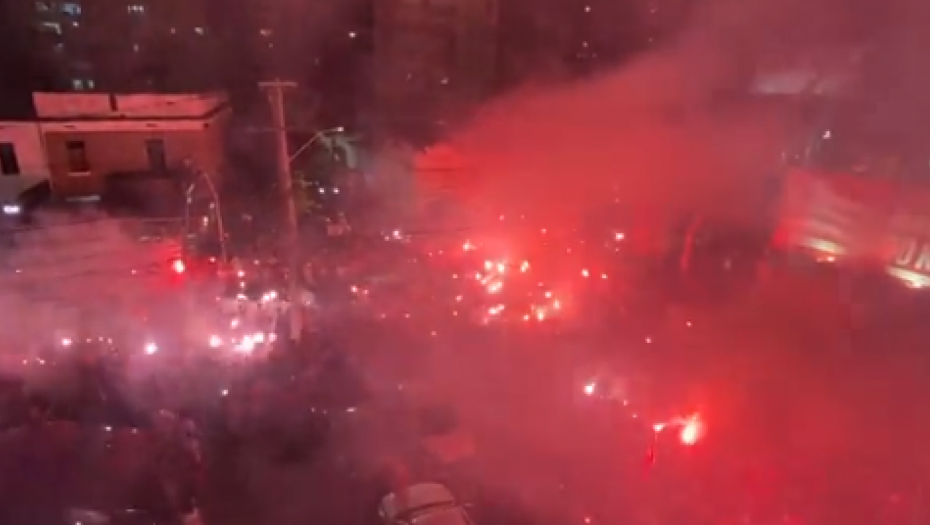 LUDI BRAZILCI Navijači napravili neviđenu atmosferu, a njihov klub poslednji u drugoj ligi (VIDEO)