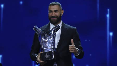 ZASLUŽENO Karim Benzema najbolji fudlbaler Evrope, Anćeloti trener godine