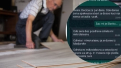 GORI TVITER ZBOG MAJSTORA SLAVKA: Nije postavio laminat, jer ga je žena ostavila "Zapio sam se, razumi me!"