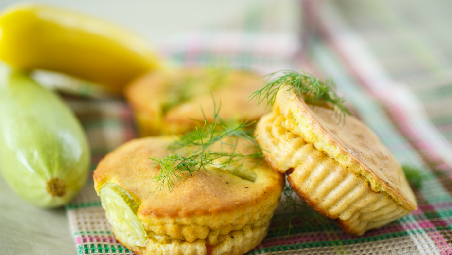 Ukusni i zdravi: Slani mafini sa tikvicama