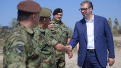 "MORAMO DA IDEMO NAPRED, DA RAZVIJAMO SRBIJU" Vučić objavio snimak nakon vojne vežbe kojoj je prisustvovao (VIDEO)