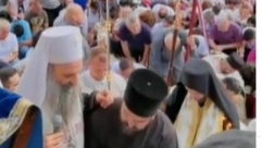 SVEČANOST U CRNOJ GORI Patrijarhu uručena Svetosavska povelja Herceg Novog