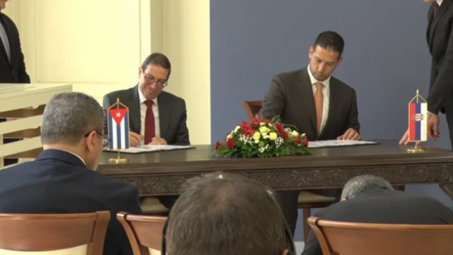 POTPISAN MEMORANDUM O RAZUMEVANJU U OBLASTI SPORTA IZMEĐU REPUBLIKE SRBIJE I KUBE - Jačamo prijateljske veze i istorijsku bliskost naših naroda