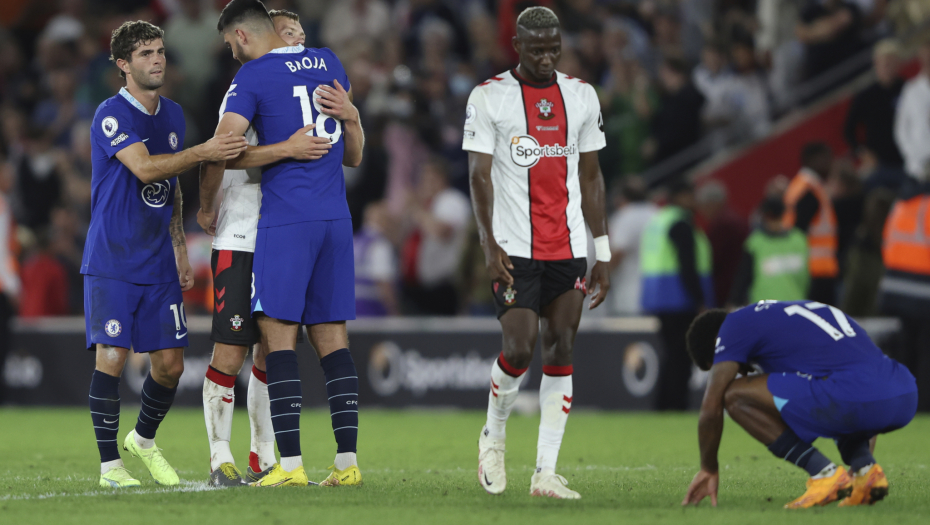 RASPAD SISTEMA "PLAVACA" Čelsi više nije ono što je bio, Sautempton se naslađivao i slavio