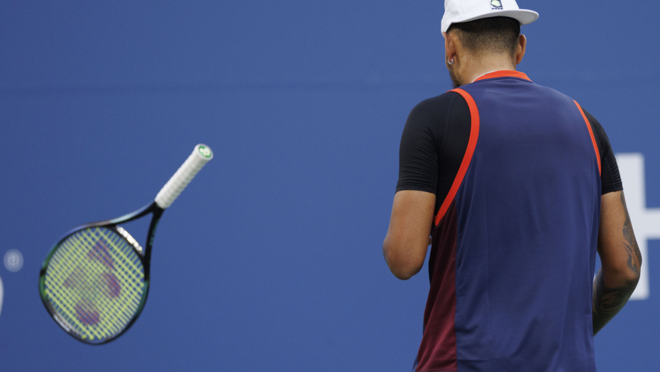 AUSTRALIJANAC UŠAO U ISTORIJU US OPENA Kirjos kažnjen za pljuvanje i psovanje (VIDEO)