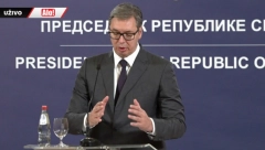 VUČIĆ NA PROVOKACIJE NOVINARKE O SANKCIJAMA RUSIJI Zašto onda da ne uvedemo sankcije Sloveniji?