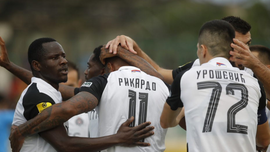 APOKALIPSA PARTIZANA Crno-beli za poluvreme primili dva gola i ostali sa igračem manje (VIDEO)