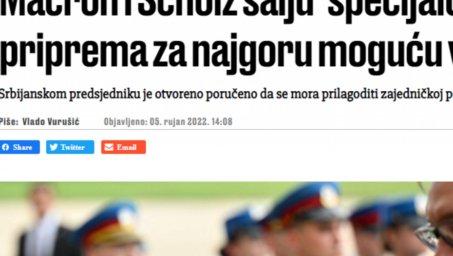 USTAŠA PLENKOVIĆ "IZDIKTIRAO" TEKST O KOSOVU I SANKCIJAMA Misli da su Srbi kao Hrvati koji su Hitlera dočekali cvećem!