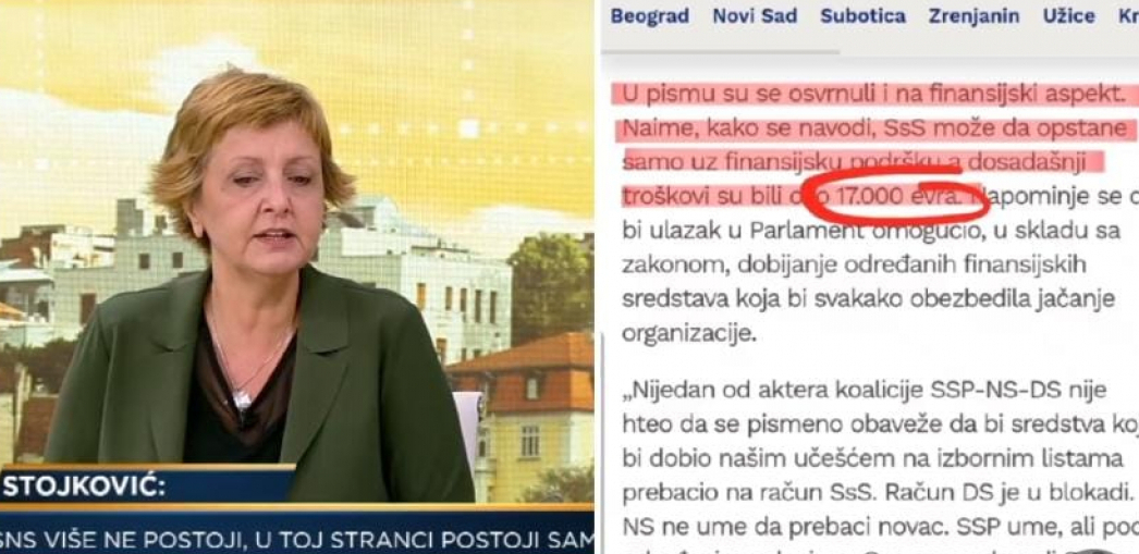 NARODE, JEL OVA ZNA ŠTA PRIČA? Lažni ekolog Biljana Stojković optužila SNS zbog korupcije, a Đilasa molila za 17.000 evra! (VIDEO)