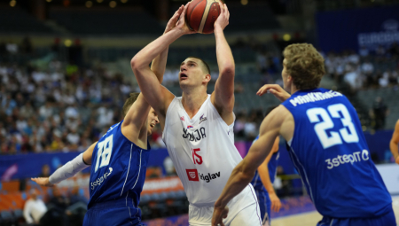 NBA, ALI NA SRPSKI NAČIN Moćni "orlovi" pregazili Finsku, pukla nova stotka