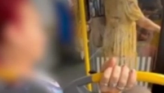 UŽASAVAJUĆA SCENA NA LINIJI 88 Žena ne prestaje da maltretira malo dete (VIDEO)