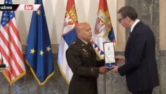 ORDEN ZA GENERAL-MAJORA HARISA Haris: Predsedniče Vučiću, vi neumorno radite da ovaj svet bude bolji za sve nas (VIDEO)