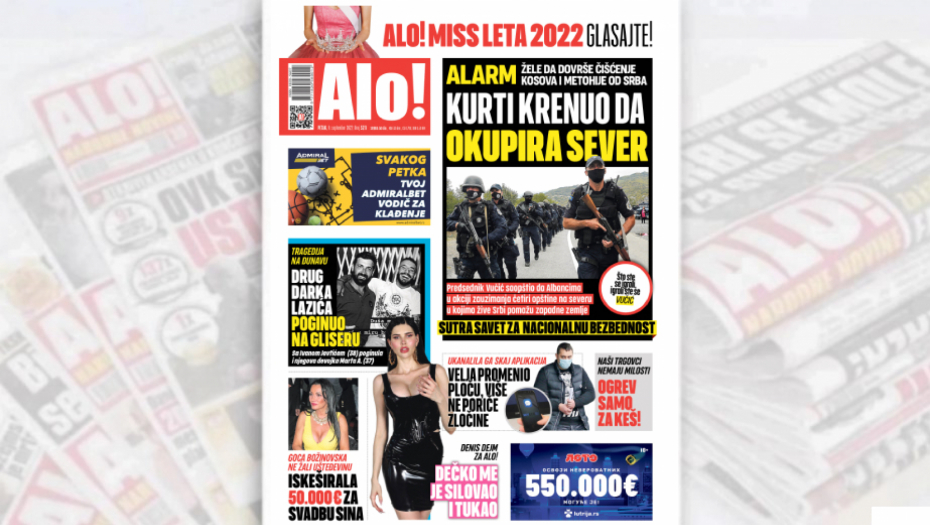 ALARM! ŽELE DA DOVRŠE ETNIČKO ČIŠĆENJE KOSOVA I METOHIJE Kurti krenuo da okupira sever!