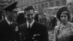 KRALJICA, SVEDOK ISTORIJE! Neverovatan snimak - Elizabeta se upoznaje sa kraljem Petrom 1945. godine (VIDEO)