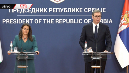 MAĐARSKA PREDSEDNICA U SRBIJI Vučić i Novak se obratili javnosti (VIDEO)