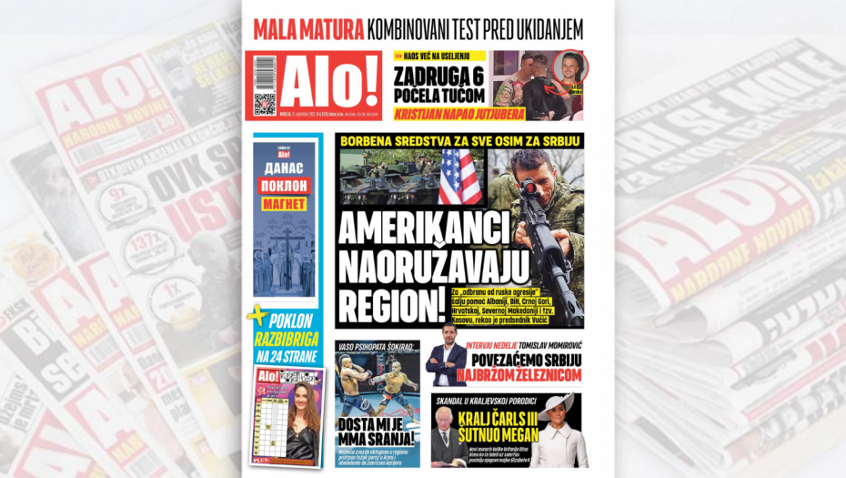 SAD daju borbena sredstva svima osim Srbije: Ameri naoružavaju region!