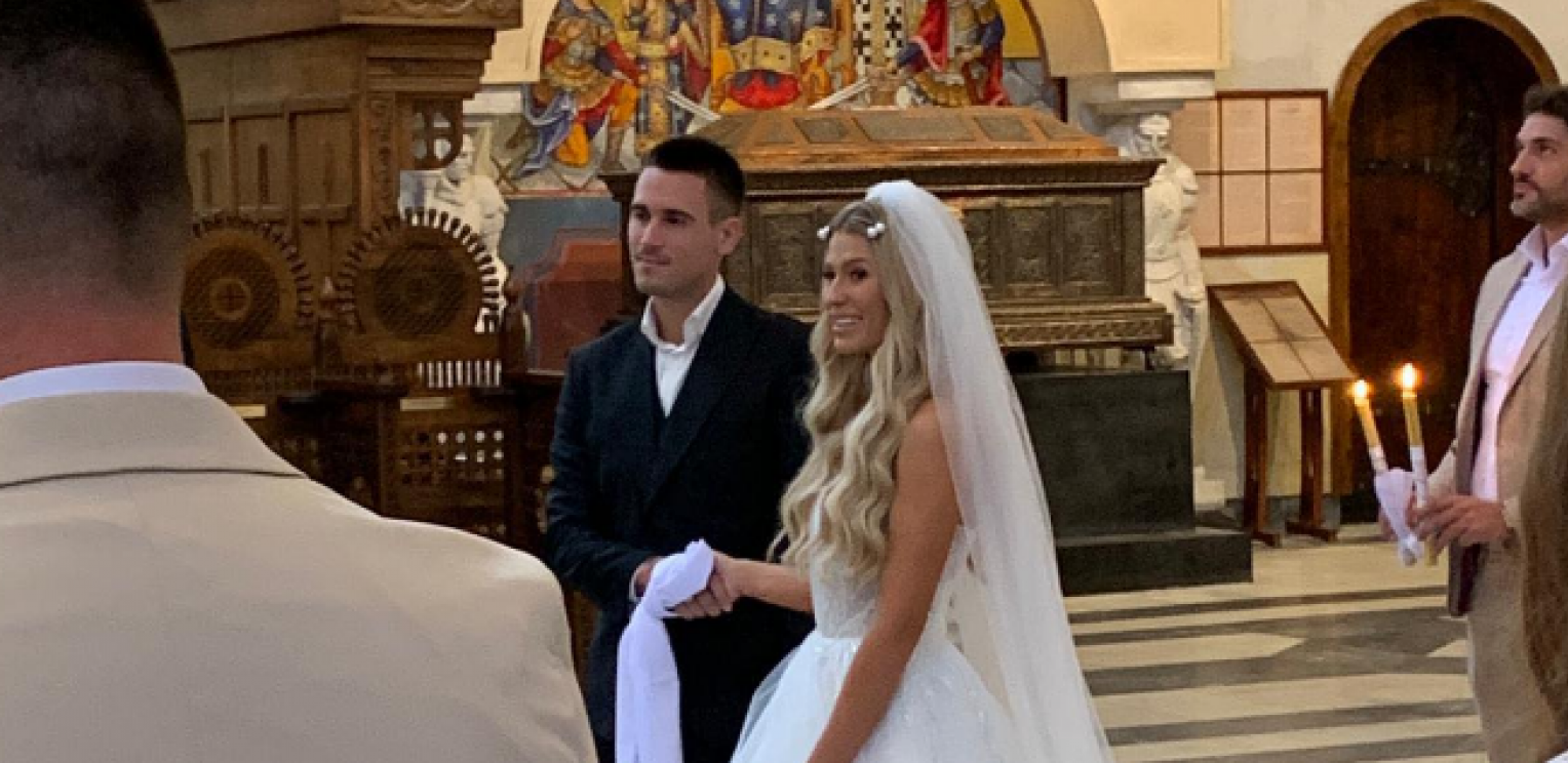 SVI DETALJI SVADBE NOVAKOVOG BRATA Gala venčanje, mladenci nikad veseliji, isplivale prve fotke nakon lude žurke u Crnoj Gori (FOTO)