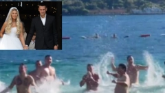 TREĆI DEO SVADBENOG VESELJA ĐOKOVIĆA Glamur i originalnost u prvom planu, a ovo su muškarci dobili za kupanje