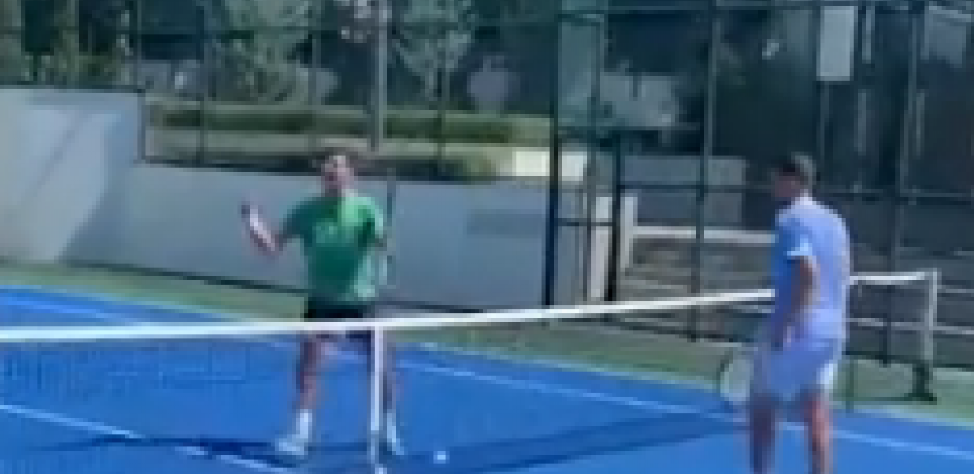 DA LI ZNATE ŠTA JE "ĐOKO GAME"? Nole odmah posle svadbe izašao na teren, zaigrao je svoju omiljenu igru (VIDEO)
