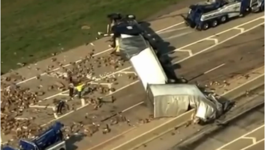 SNIMAK ZAPALIO DRUŠTVENE MREŽE! Vibratori napravili haos na međunarodnom autoputu! (VIDEO)