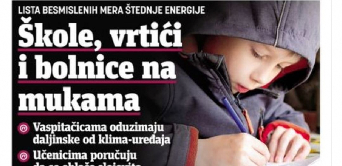 OVO MOŽE DA NAPIŠE SAMO NEKO KO JE SEBI ISKLJUČIO RAZUM Nastavljaju se brutalne laži tajkunskih medija