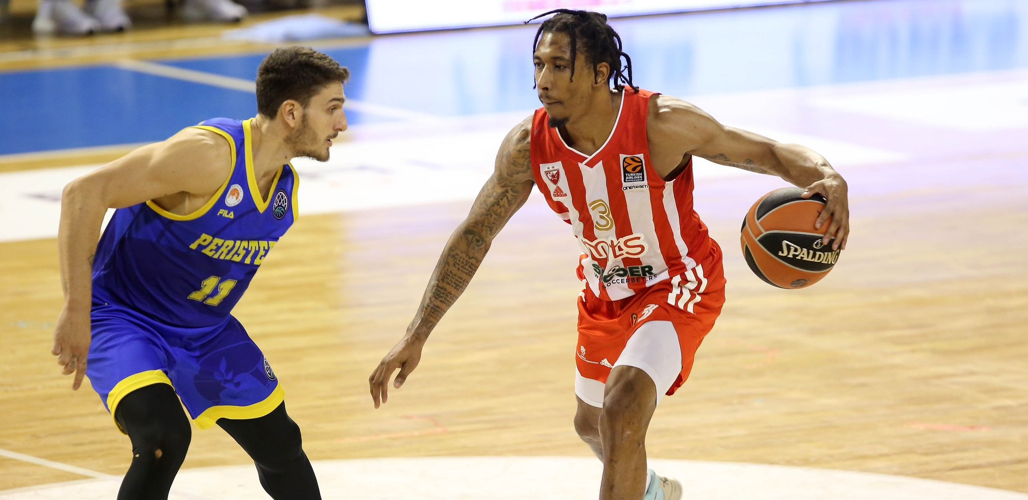 ZVEZDA "NADMUDRILA" SPANULISOV TIM Crveno-beli posle drame do pobede nad Peristerijem