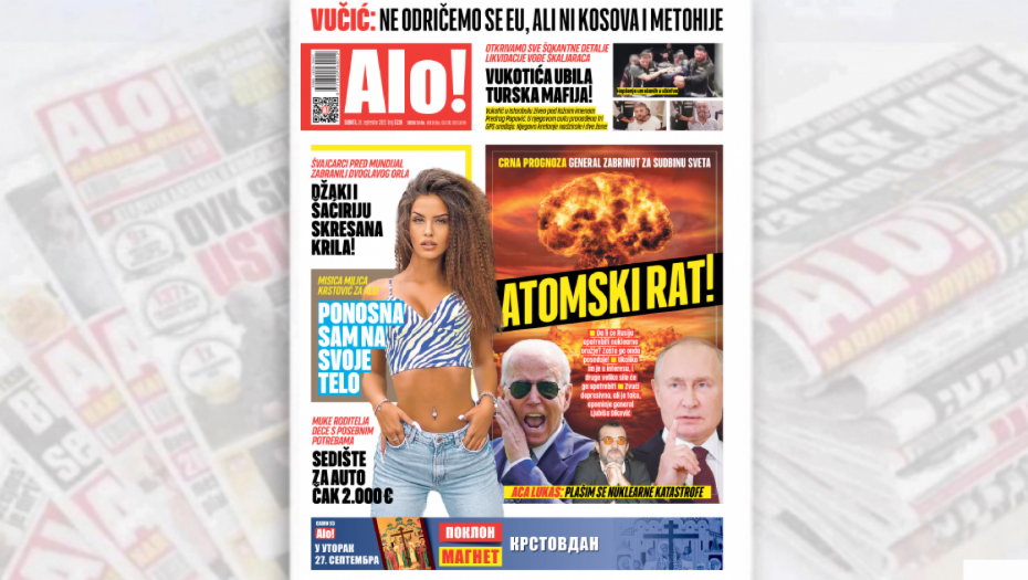 NA PRAGU SMO ATOMSKOG RATA Crne prognoze bivšeg šefa srpskog generalštaba