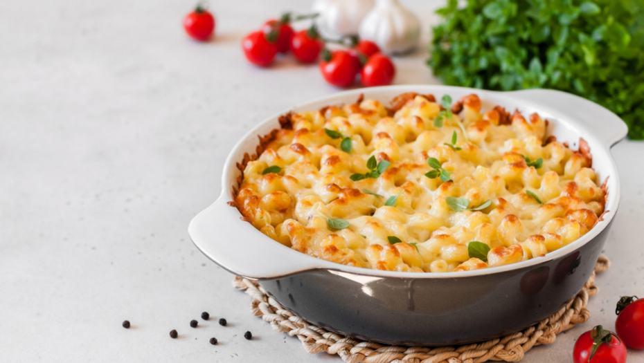 ZAPEČENA PASTA SA SIROM I ŠUNKOM Jelo koje će obradovati sve ukućane