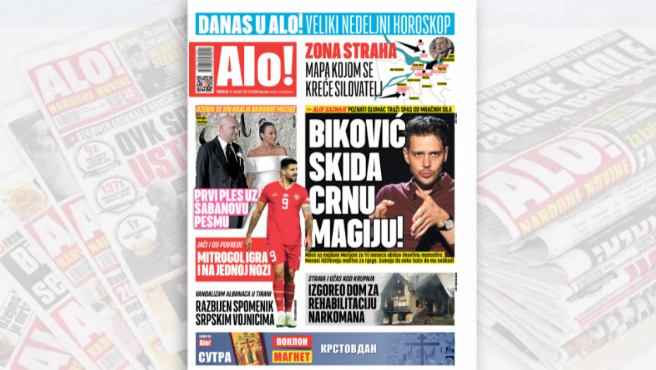 BIKOVIĆ SKIDA CRNU MAGIJU! Alo! saznaje, poznati glumac traži spas od mračnih sila